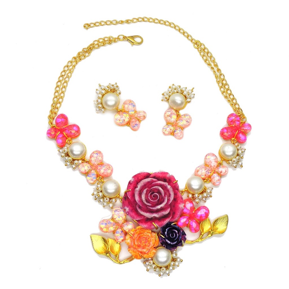 Butterfly floral Set.